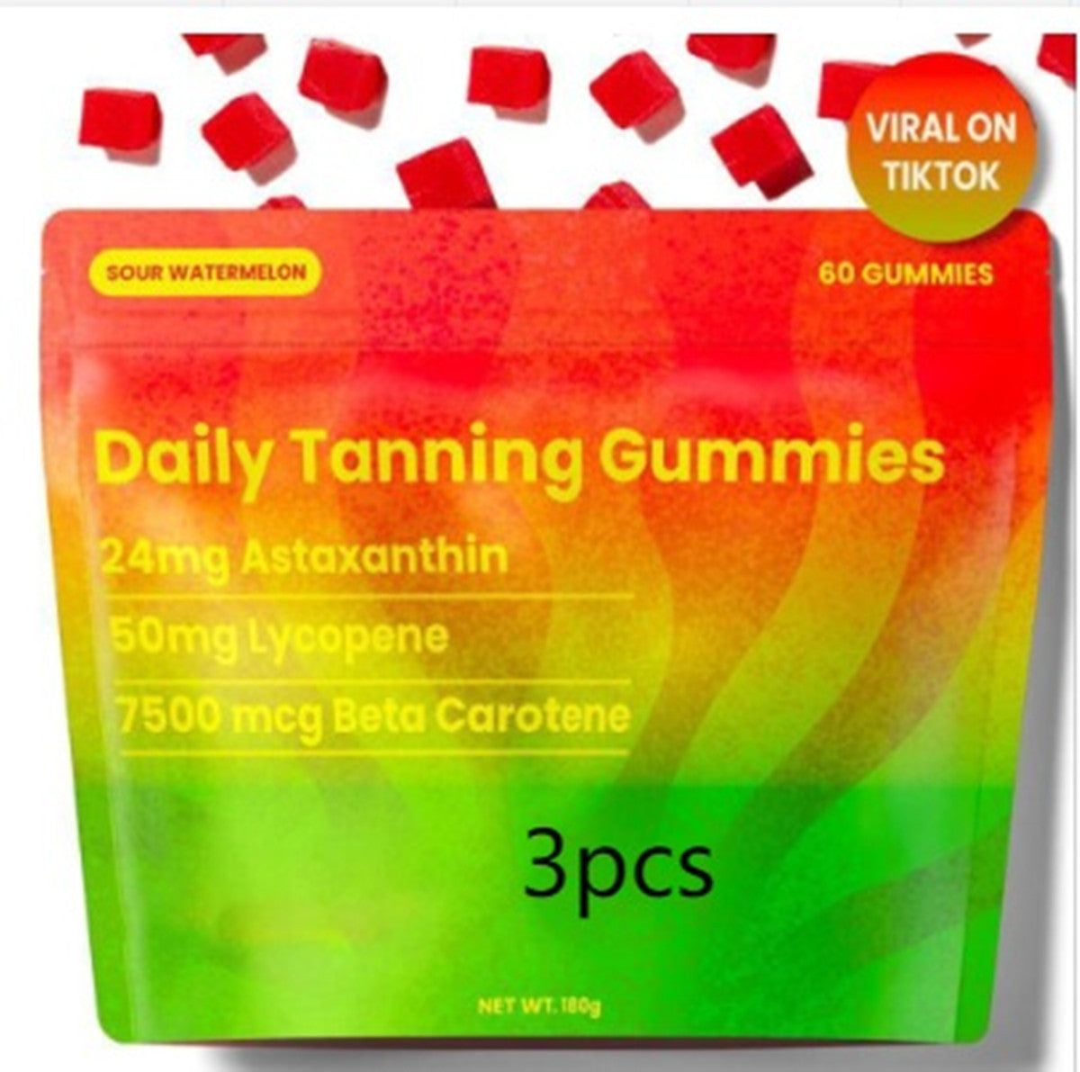 Body Tanning Fudge Daily Gummies